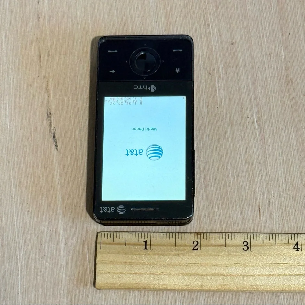 HTC Touch Pro Model:P4600 Black“AT&T”Rare Smartphone w/Charge-Pen Read Buy AsIs